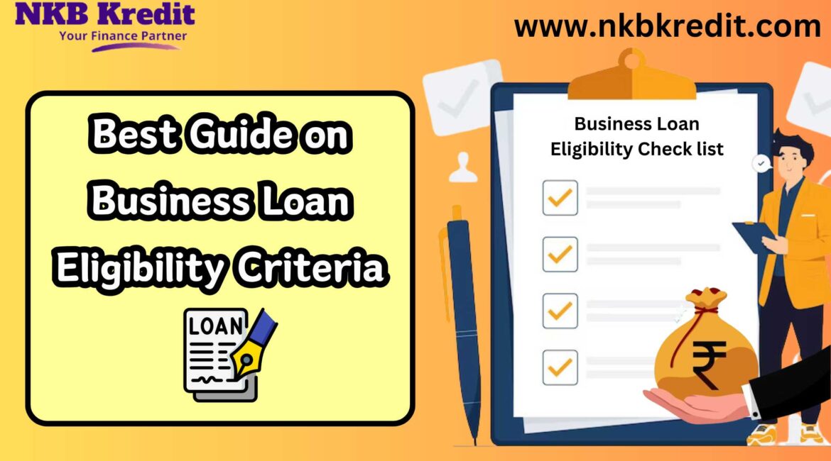 Business Loan eligibility criteria